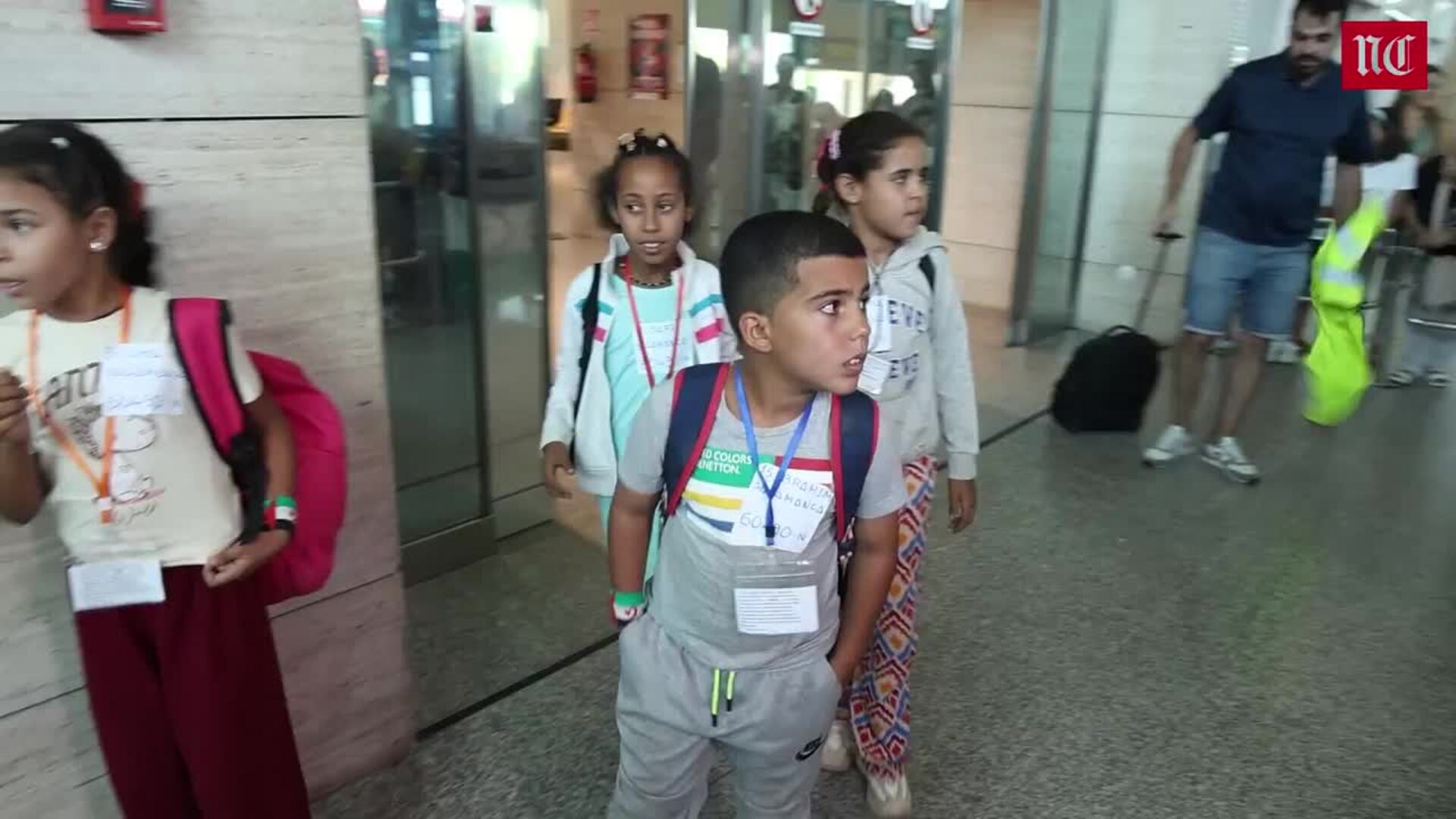 Llegan los niños saharauis que pasarán el verano en Valladolid