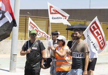 Las imágenes de la segunda manifestación de los trabajadores de Saeta