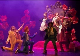 Un momento de 'Lo que son mujeres' a cargo de Morboria Teatro.