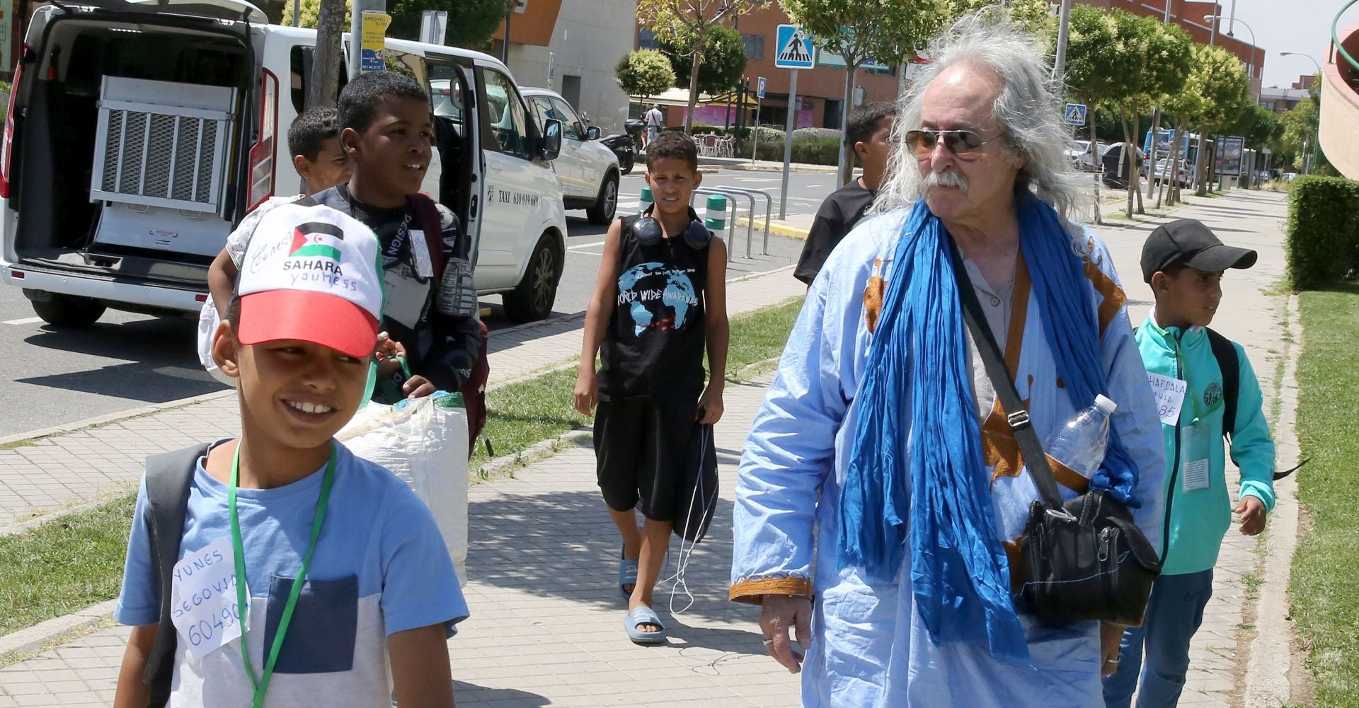 Emocionante recibimiento a los niños saharauis en Segovia