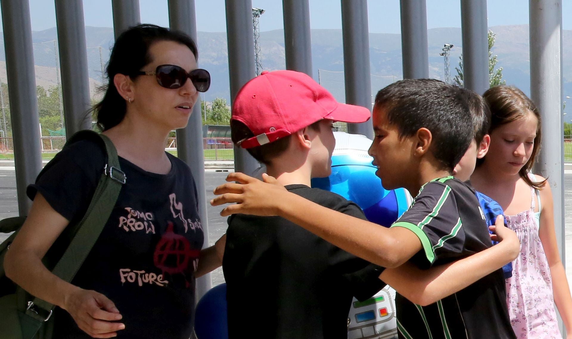 Emocionante recibimiento a los niños saharauis en Segovia