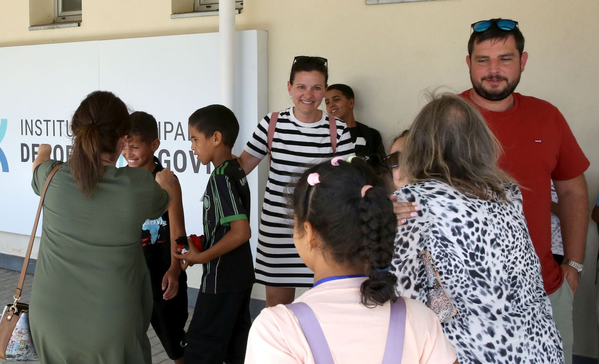 Emocionante recibimiento a los niños saharauis en Segovia