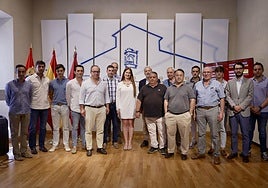 Presentación de los coloquios, en la Diputación.