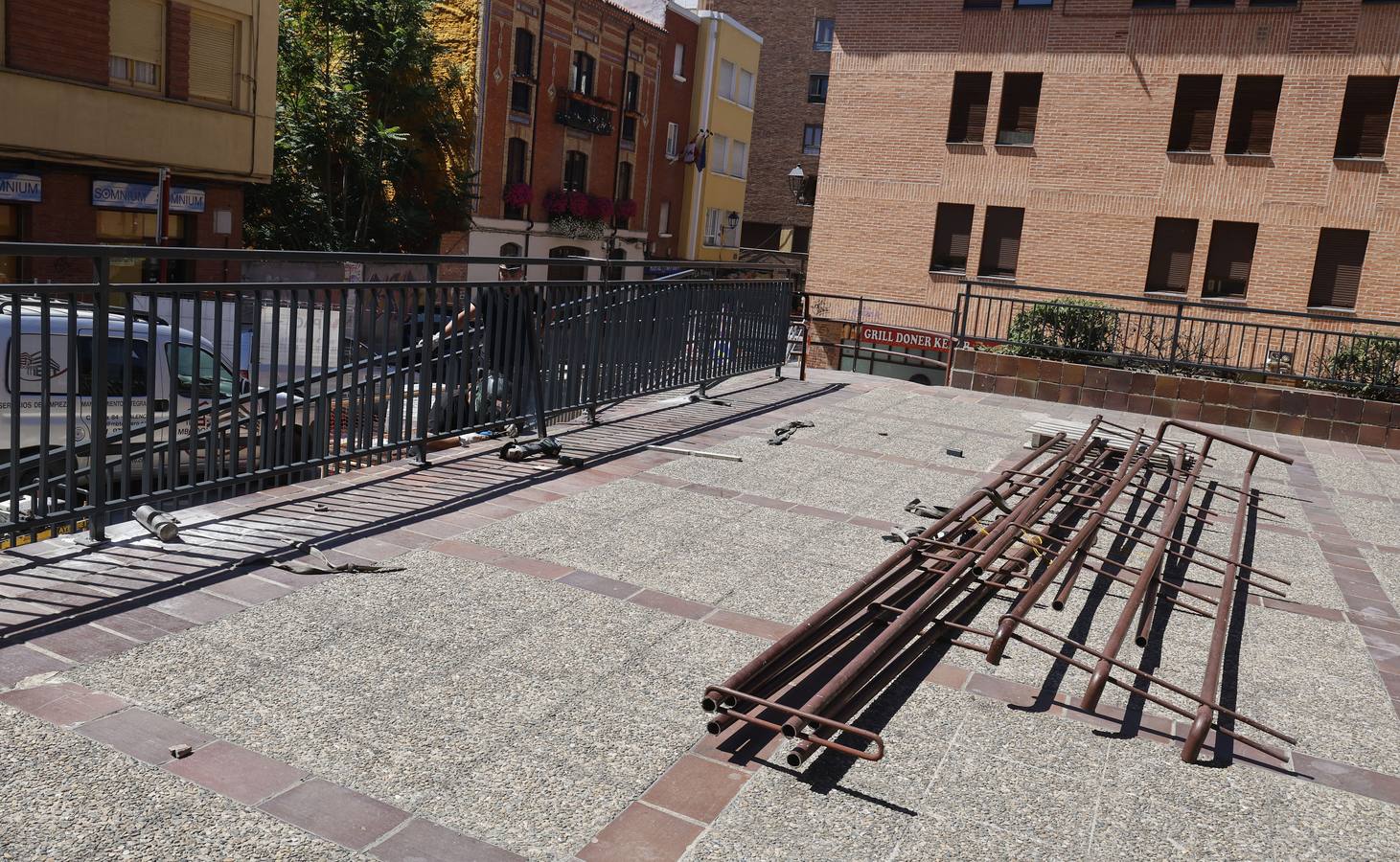Así ha sido la obra de la plaza del Seminario en Palencia