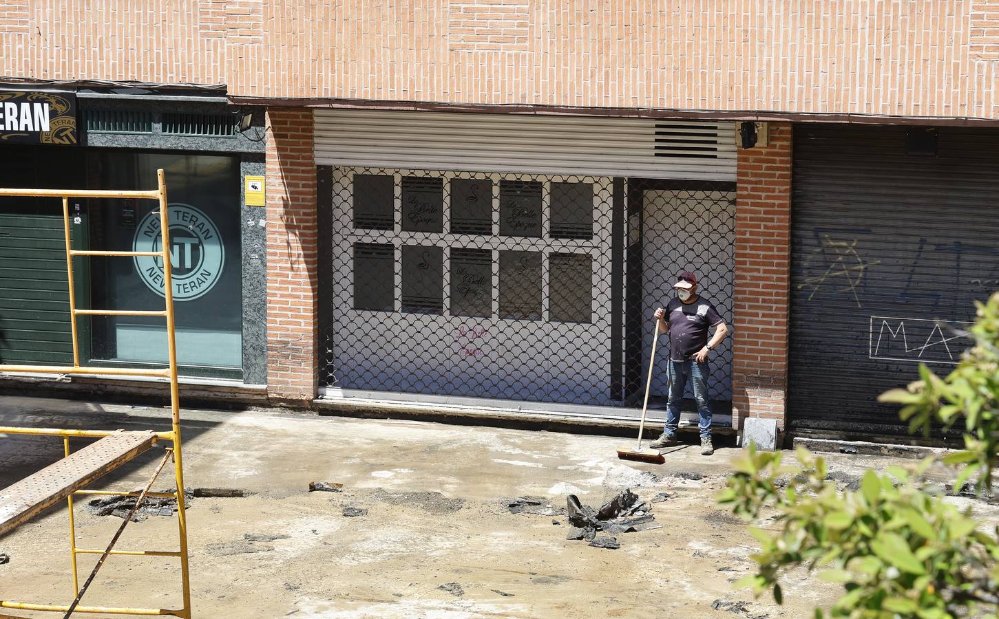 Así ha sido la obra de la plaza del Seminario en Palencia