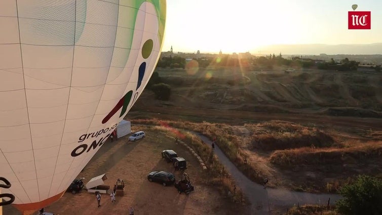 Segovia, a vista de globo