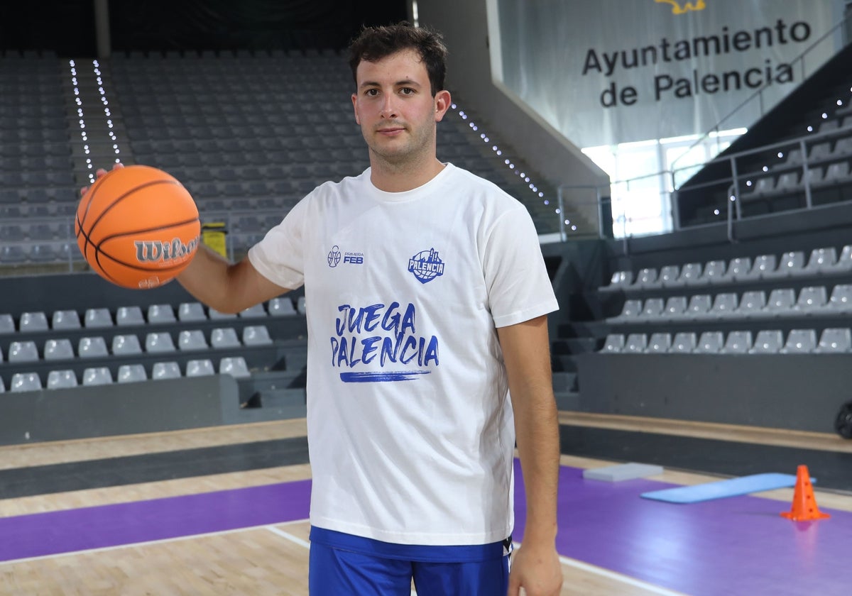 Xabi Oroz, la pasada pretemporada del Súper Agropal Palencia.