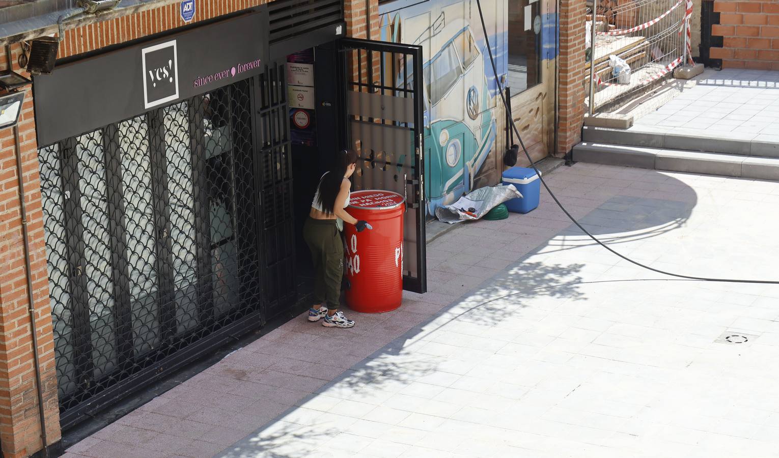 Así ha sido la obra de la plaza del Seminario en Palencia