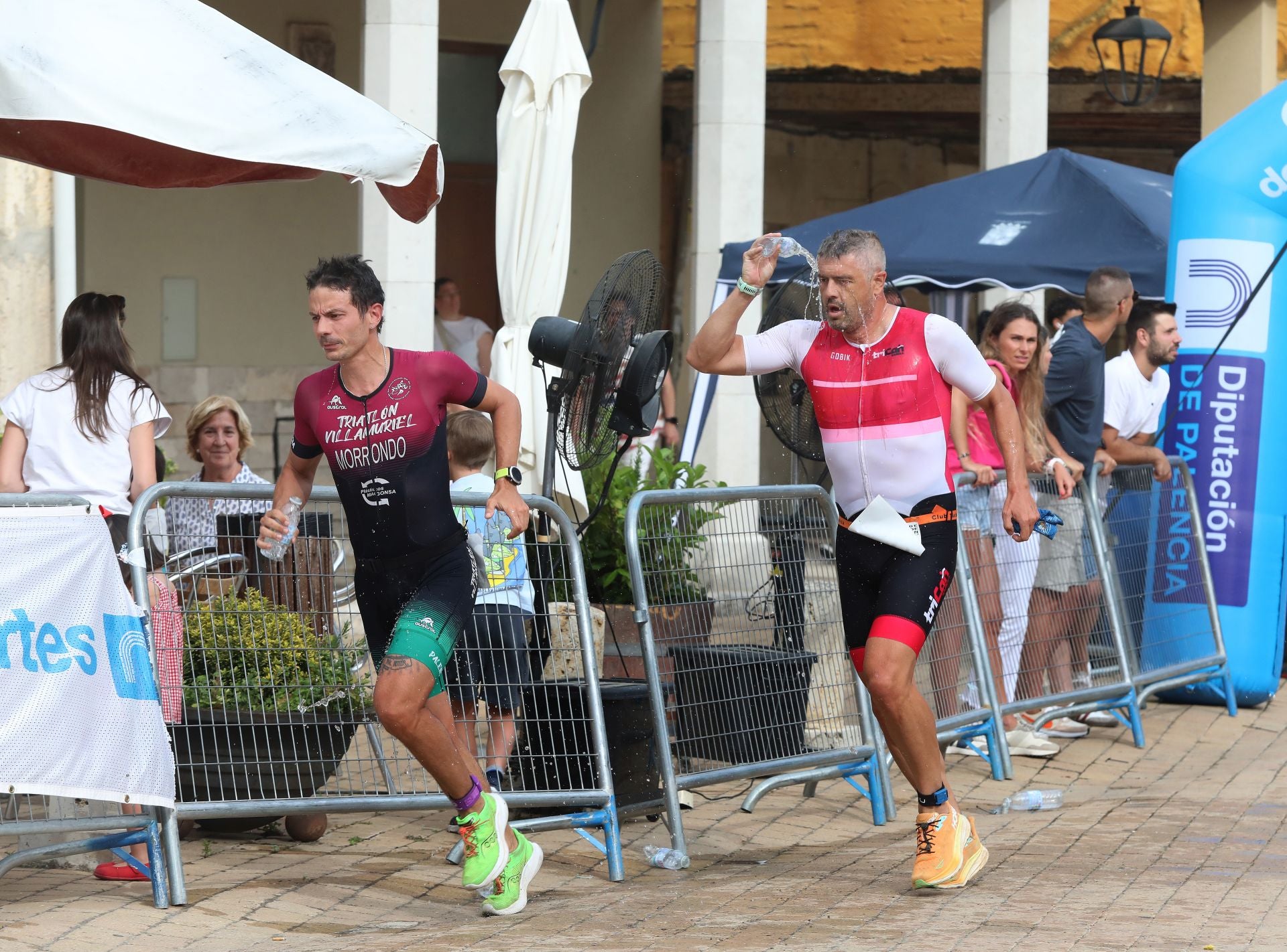 Dueñas, tercera parada del Triatlón Diputación de Palencia