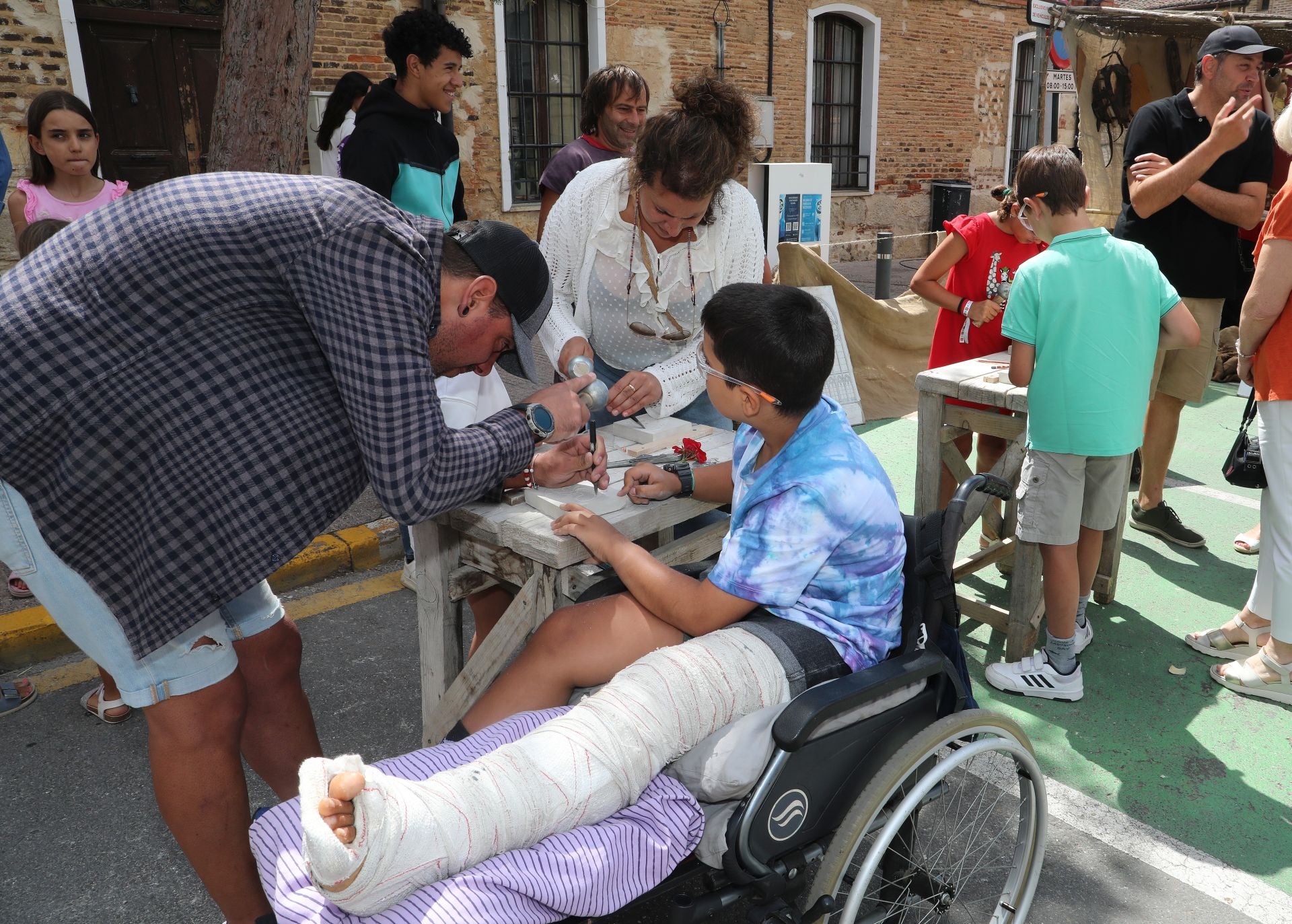 Saldaña vuelve a la antigua Roma