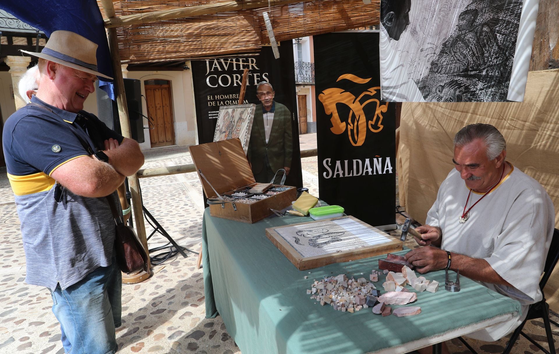 Saldaña vuelve a la antigua Roma