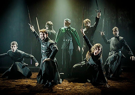 Una de las escenas de Macbeth que podrá disfrutarse en el festival de teatro clásico.