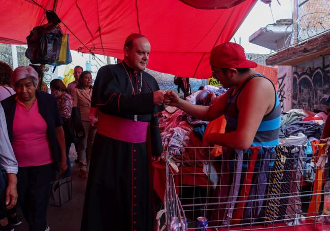 Al vallisoletano Javier Acero le gusta estar cerca de los más necesitados