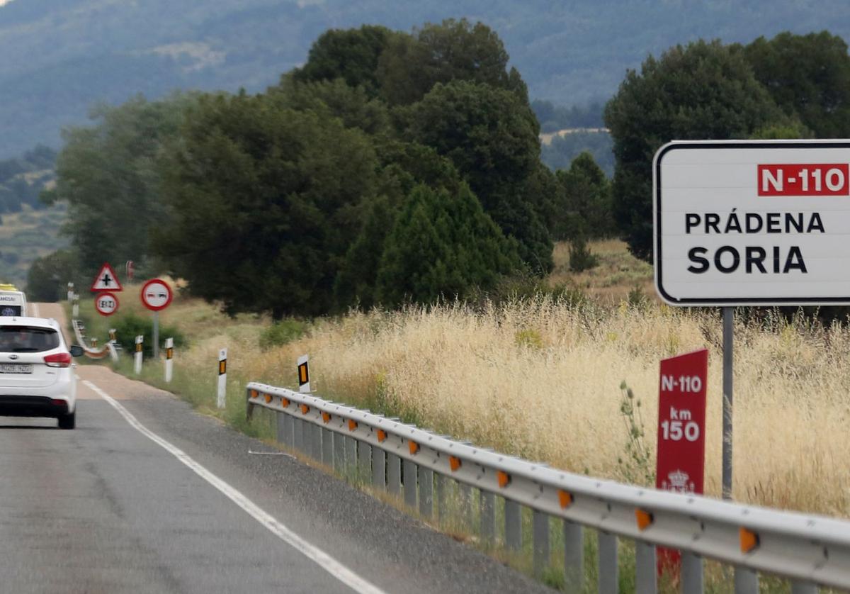 En la carretera N-110 se produjeron varios de los robos.
