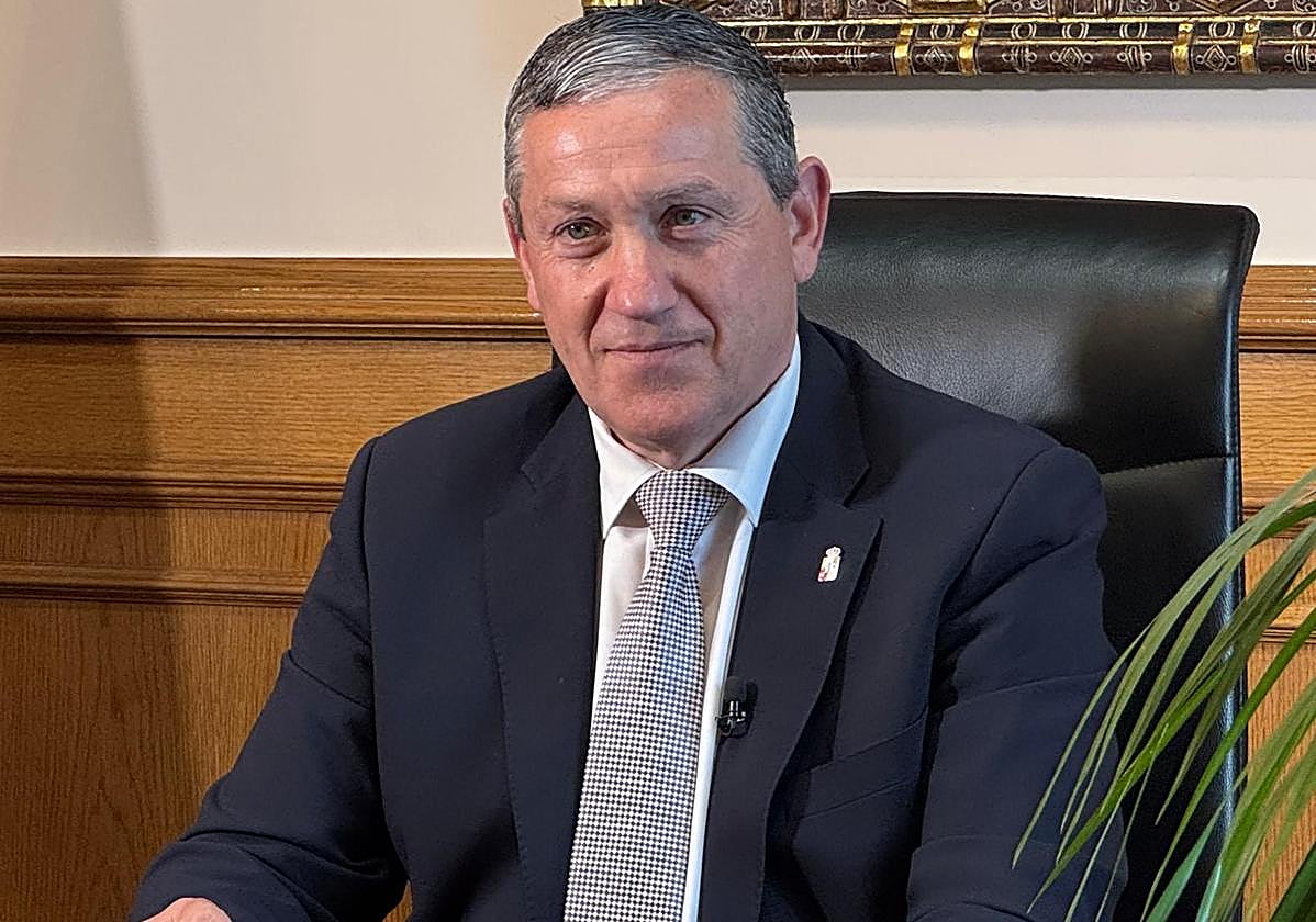 Javier Faúndez Domínguez, presidente de la Diputación de Zamora.