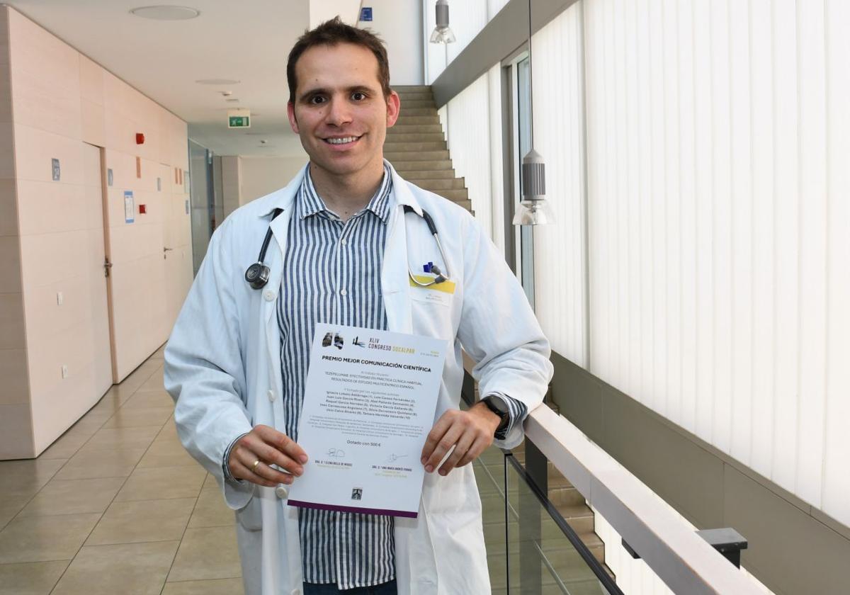 Ignacio Lobato Astiarraga, neumólogo del Hospital de Palencia.