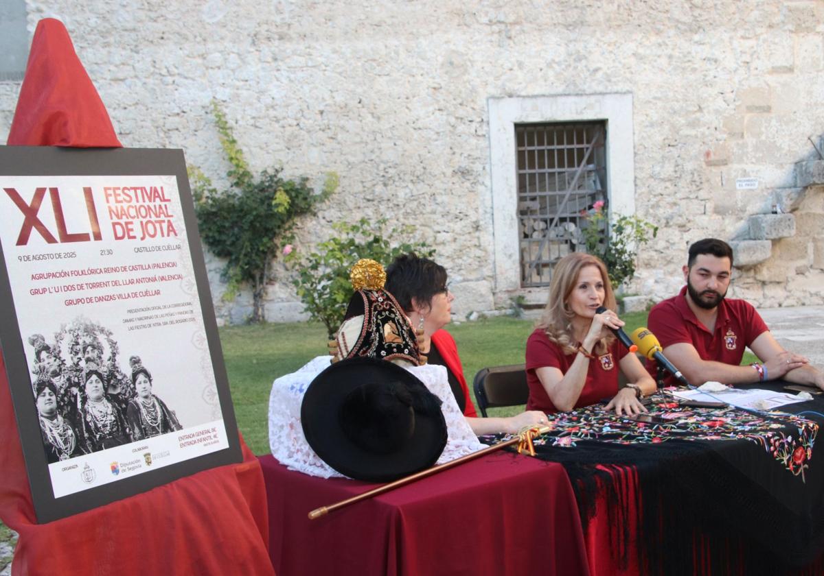 Presentación del Festival Nacional de Jota de Cuéllar.