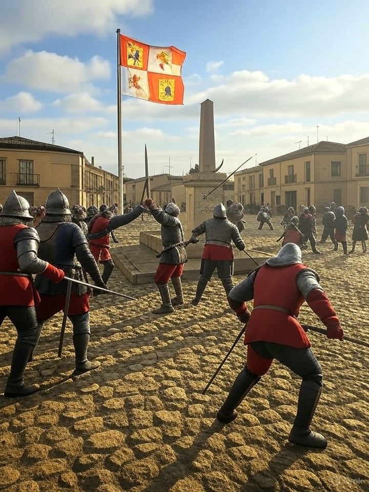 En esta localidad se libró una gran batalla.
