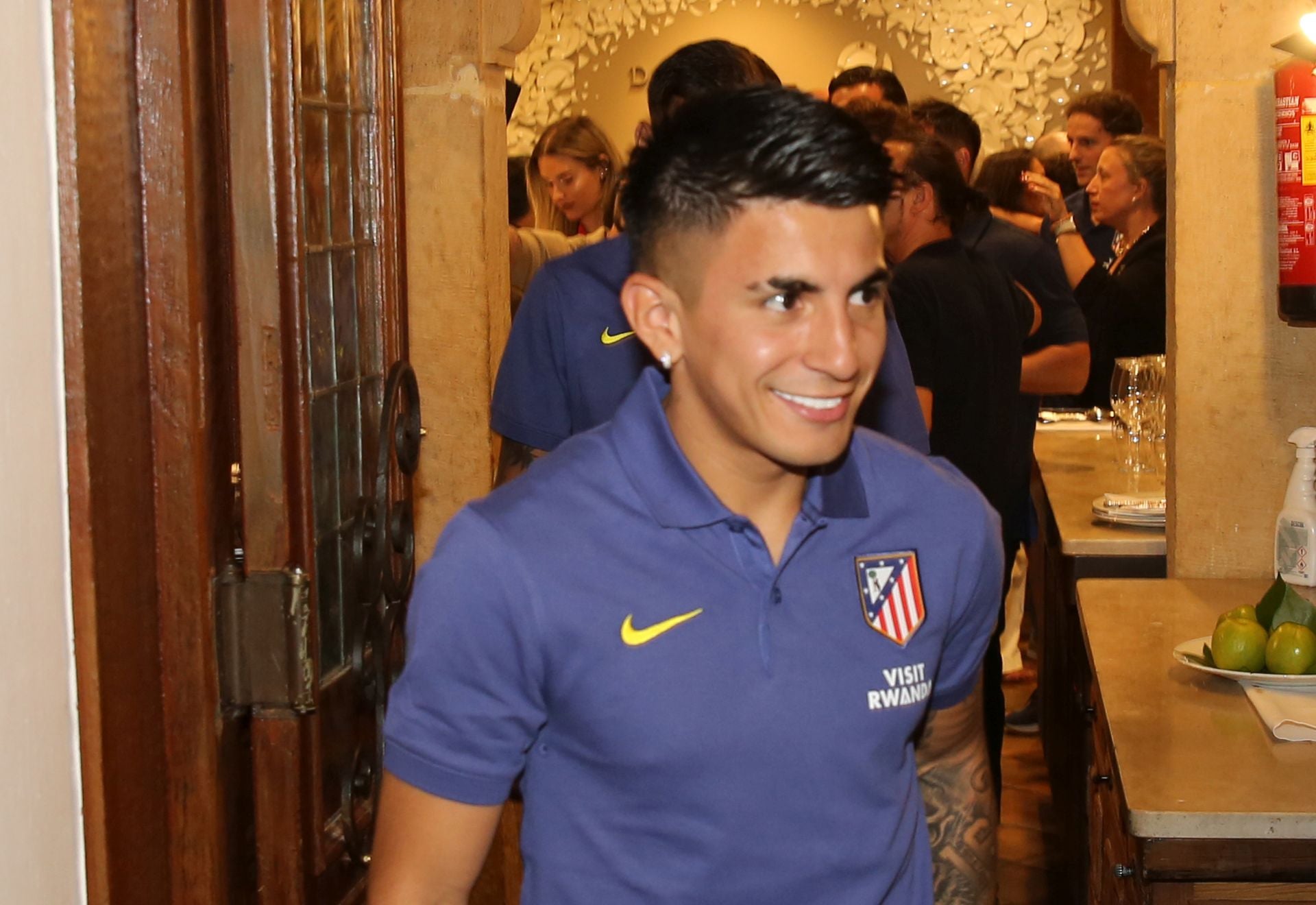 Fotos de la visita del Atlético de Madrid a Segovia