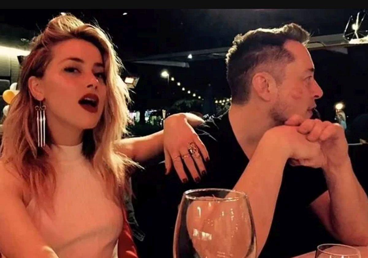 Amber Heard y Elon Musk durante su relación.