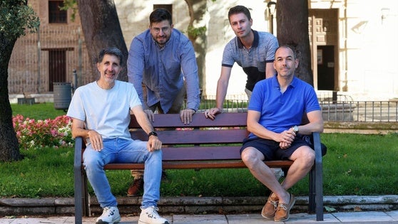 Juan Carlos López, Alejandro de Miguel, Ismael Simón y Juan Carlos González