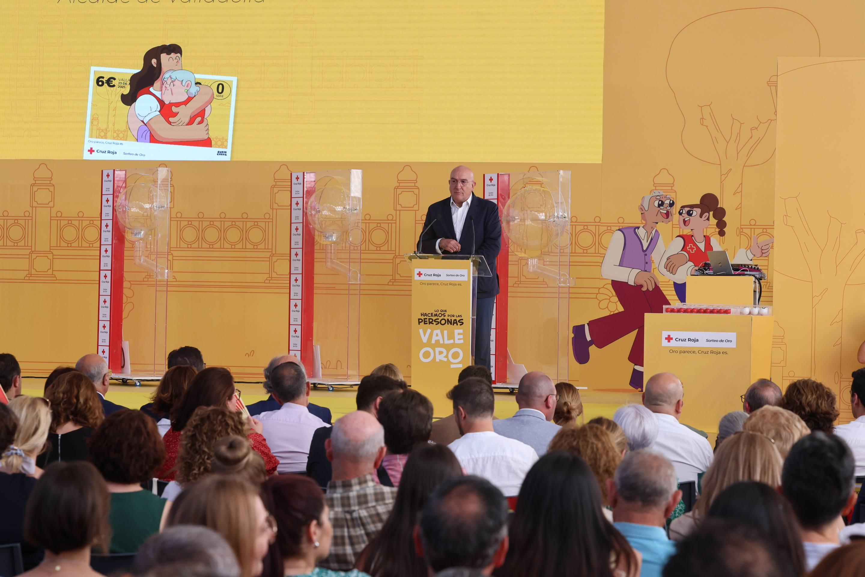 Las imágenes del Sorteo de Oro de la Cruz Roja en Valladolid