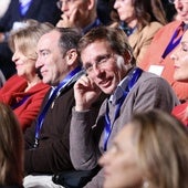 El alcalde de Madrid, José Luis Martínez-Almeida, en la Intermunicipal del PP, que tuvo lugar el pasado noviembre en Valladolid.