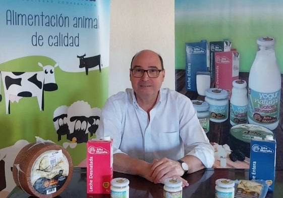 César Raliegos, gerente de la cooperativa Alta Moraña.
