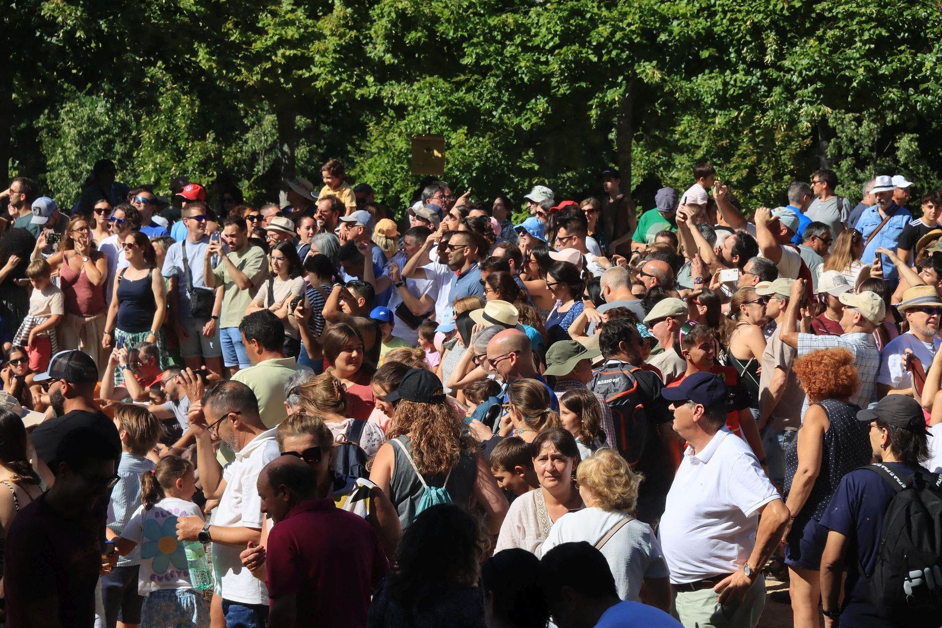 Fotos del espectáculo de las fuentes de La Granja de San Ildefonso