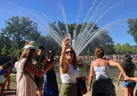 Espectáculo de las fuentes de La Granja de San Ildefonso