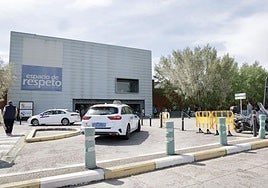 Acceso al Hospital Río Hortega de Valladolid, en una imagen de archivo.