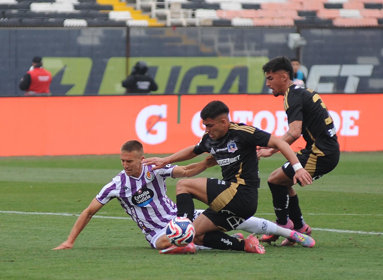 Las imágenes del Real Valladolid en Chile