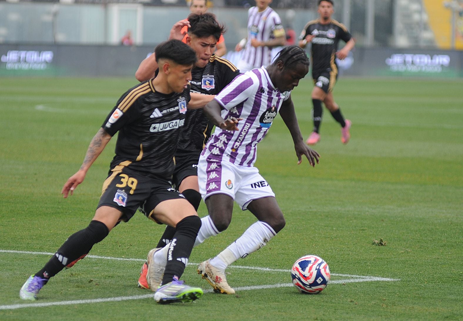 Las imágenes del Real Valladolid en Chile
