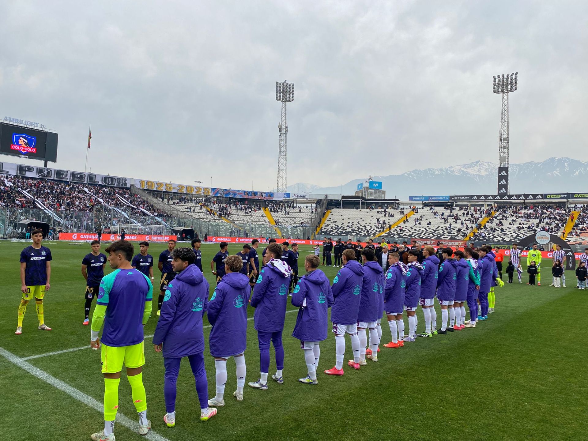 Las imágenes del Real Valladolid en Chile