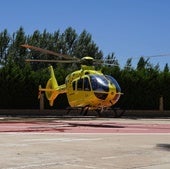 Helicóptero del 112.