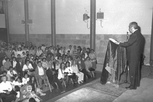Inauguración de la Casa Cultura.
