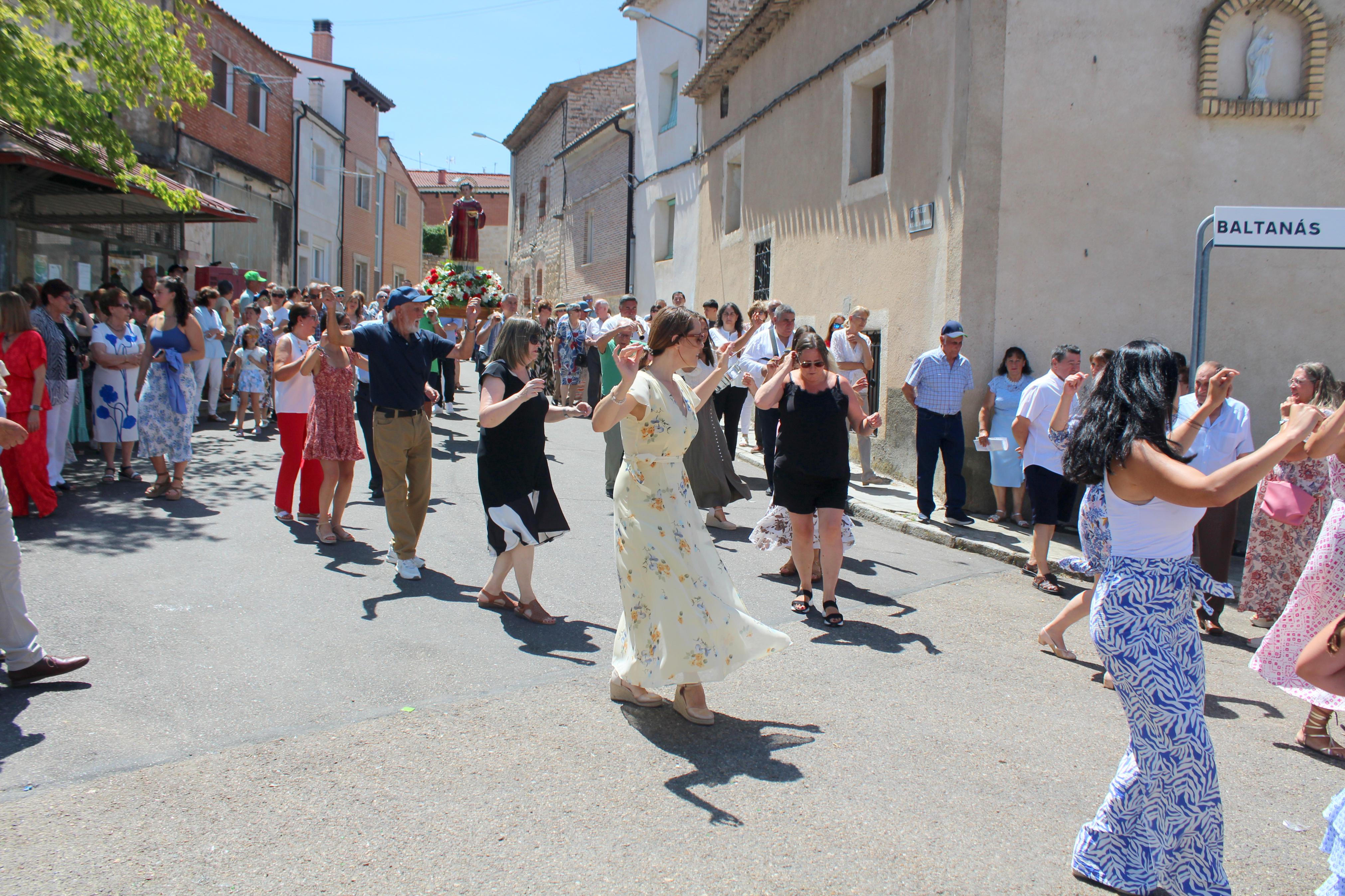 Fiestas en honor a San Román en Cobos de Cerrato