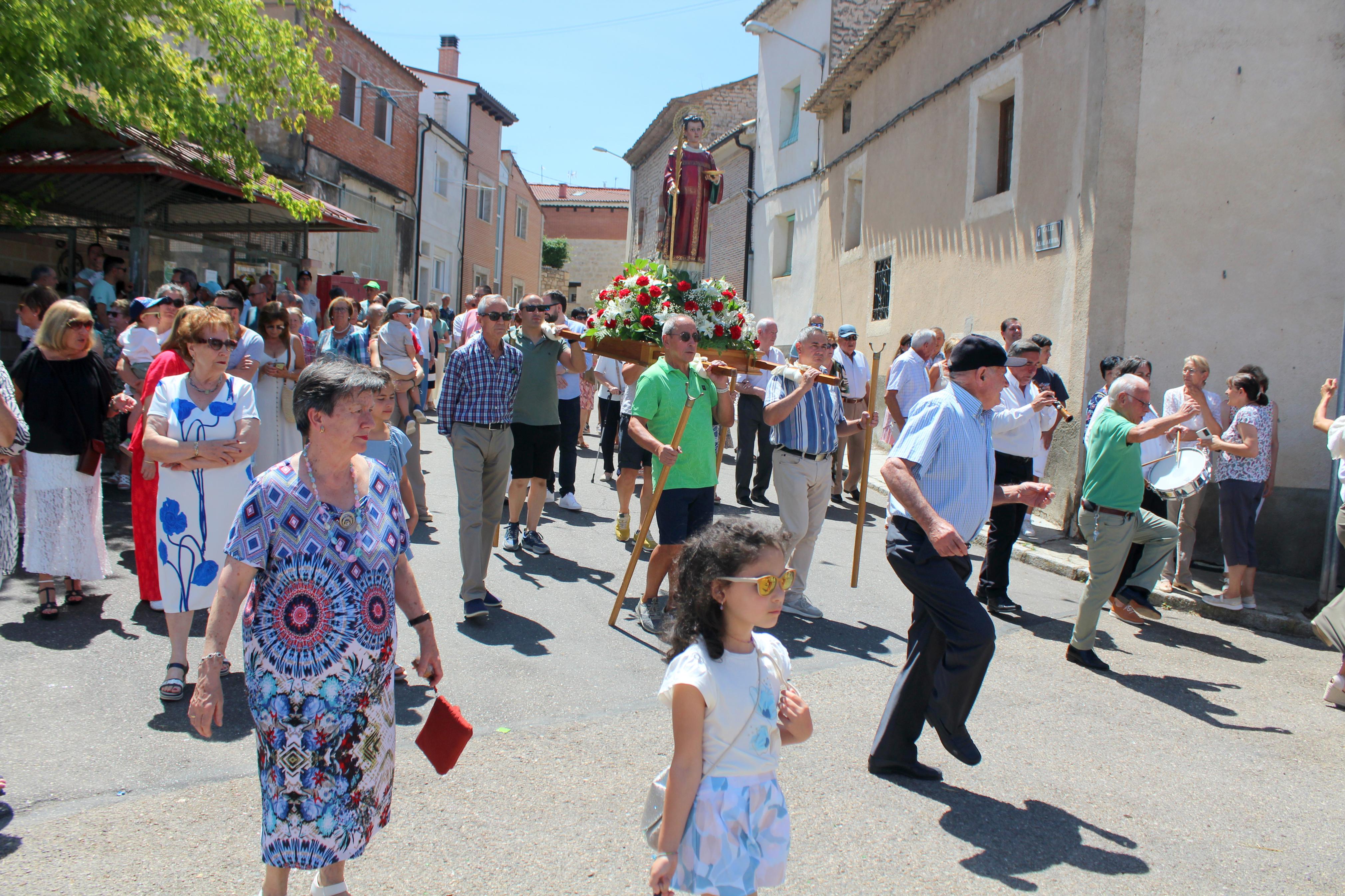 Fiestas en honor a San Román en Cobos de Cerrato