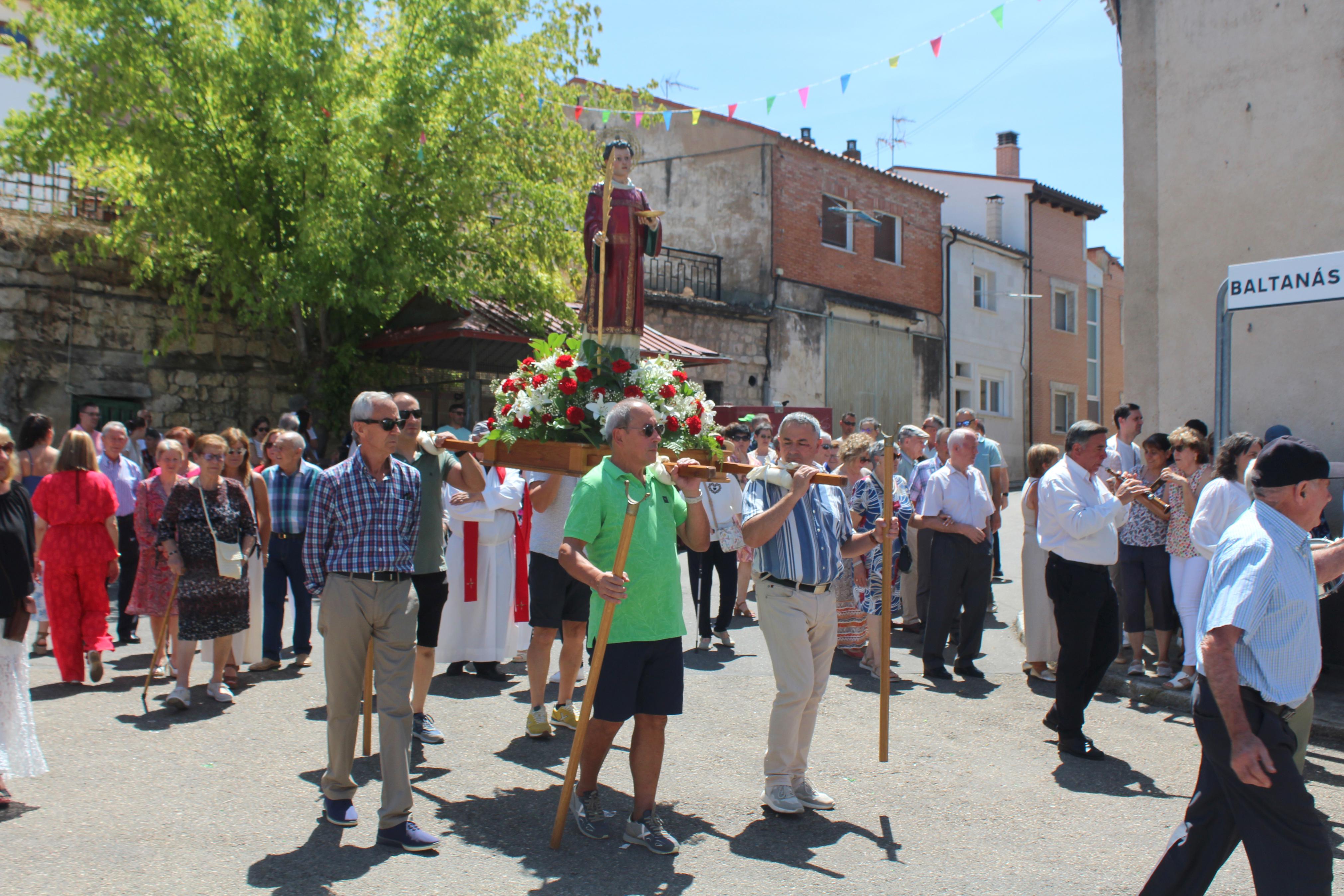 Fiestas en honor a San Román en Cobos de Cerrato