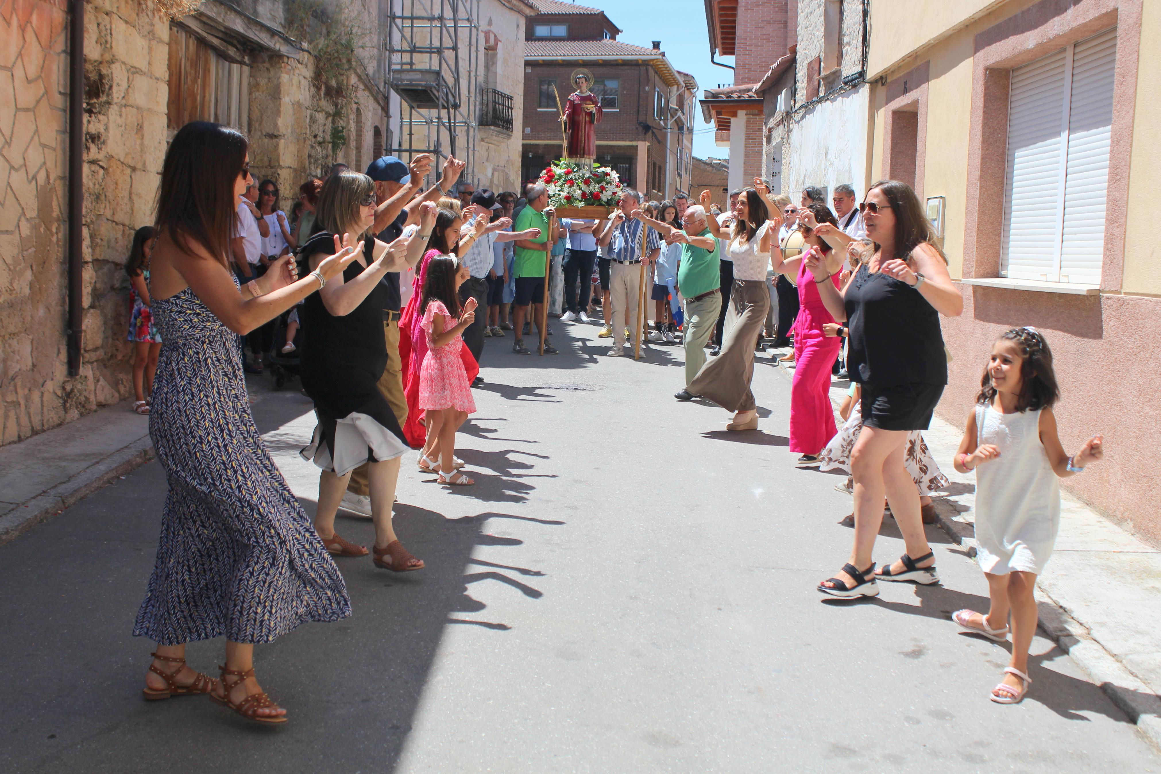 Fiestas en honor a San Román en Cobos de Cerrato