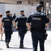Agentes de la Policía Nacional.