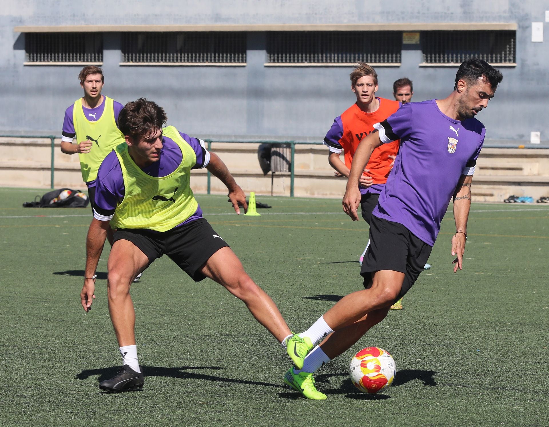 Ya rueda el balón en la pretemporada del Palencia CF