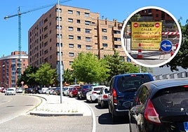 Retenciones en Ciudad de la Habana y detalle del cartel que anuncia el corte de José Garrote Tebar.