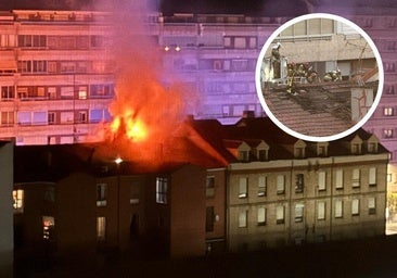 El incendio de la calle San José obliga a desalojar a 16 vecinos