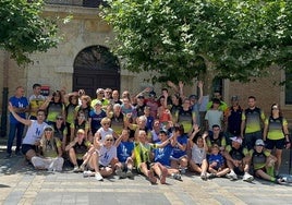 El reto de Jaca a Carrión recauda 7.000 euros para la asociación de Grinpatías