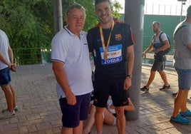 Óscar Husillos y Luis Ángel Caballero.