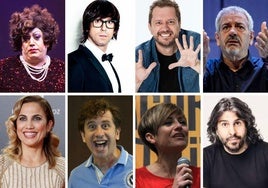 Lady Veneno, Luis Piedrahita, El Monaguillo, Carlos Sobero, Toni Acosta, Gabino Diego, Sara Escudero y J. J. Vaquero se subirán a los escenarios de los teatros en las fiestas de Valladolid.