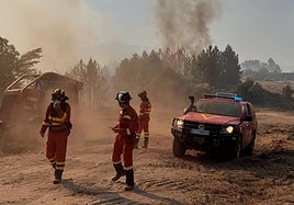 Incendio en Mombeltrán declarado Nivel 2.