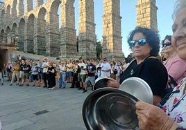 Cacerolada, este miércoles, en Segovia «contra el genocidio de Israel en Palestina».