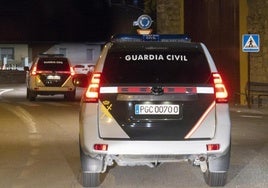 Imagen de archivo de patrullas de la Guardia Civil.